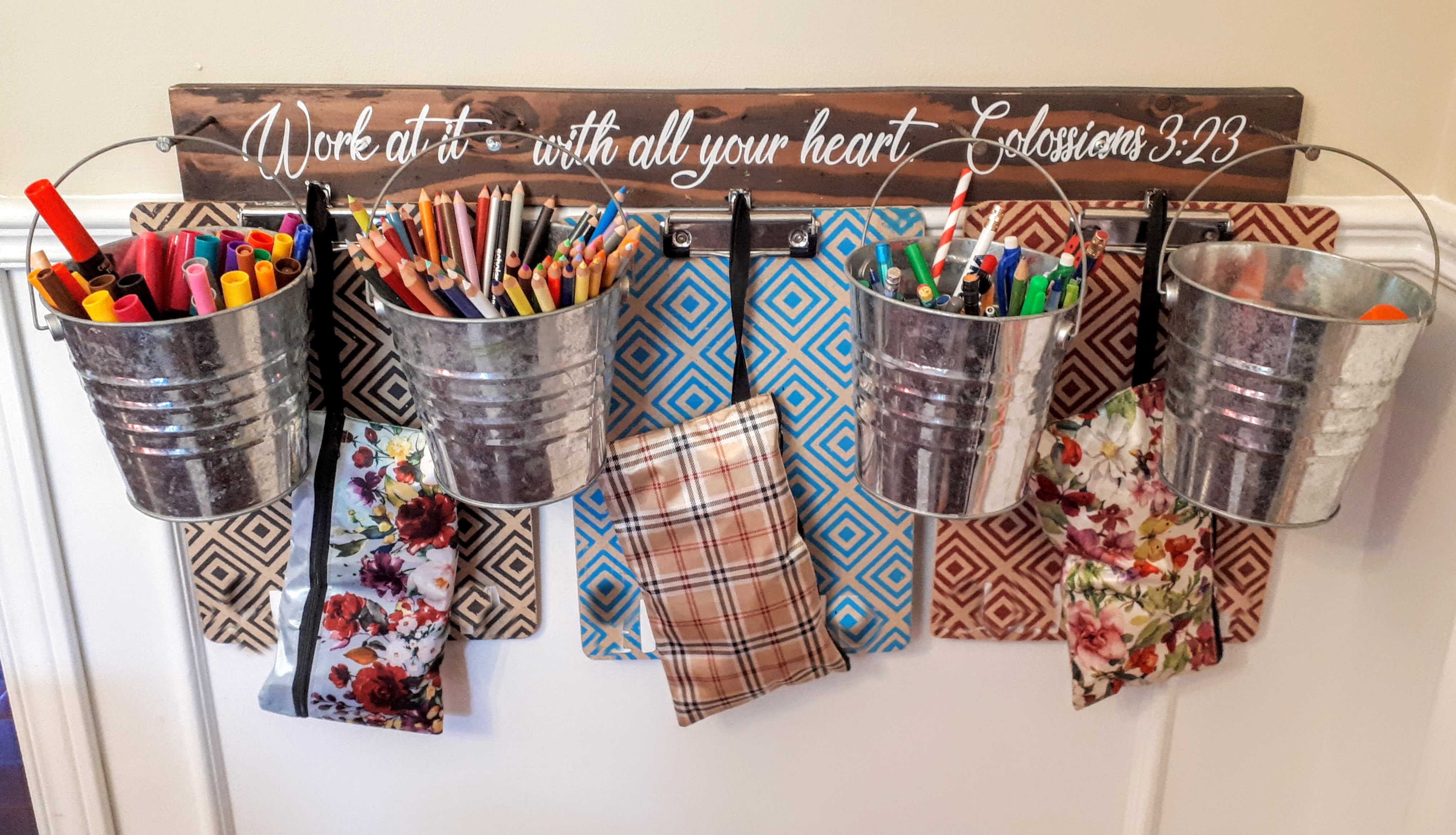 Art Supply Organizer – Homeschool Organizer! – But First We Craft